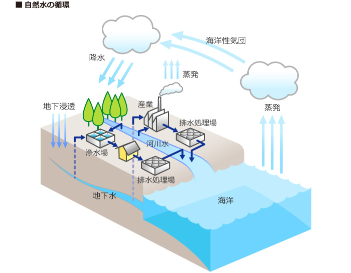 自然水の循環