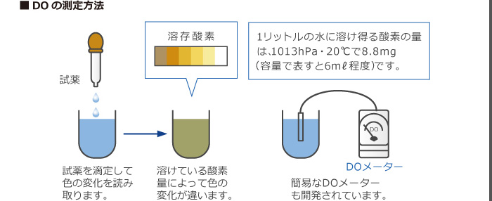 ＤＯ（溶存酸素の測定方法１）